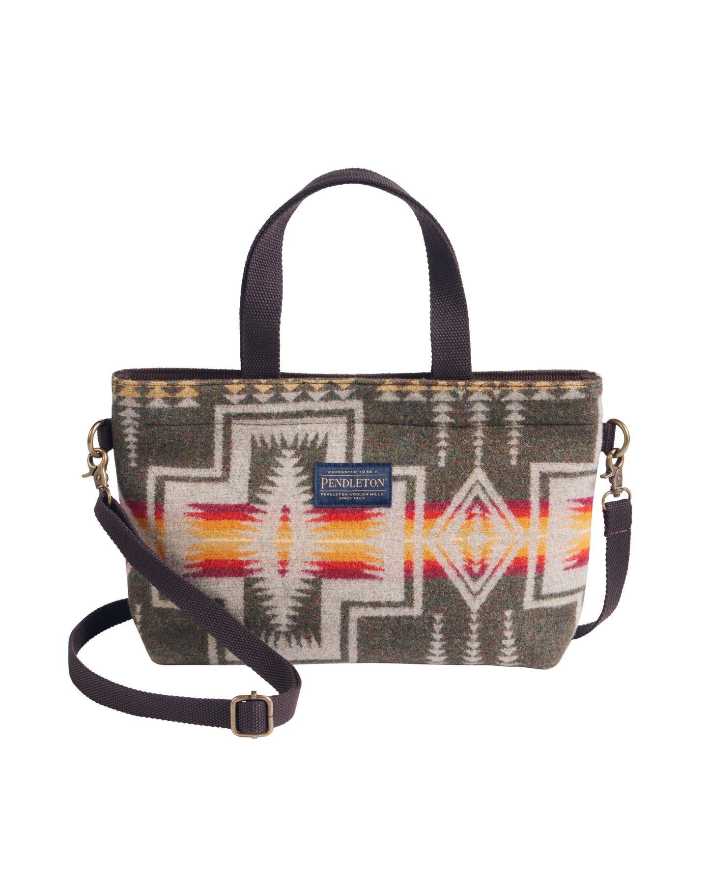 Pendleton Harding Mini Tote- Olive