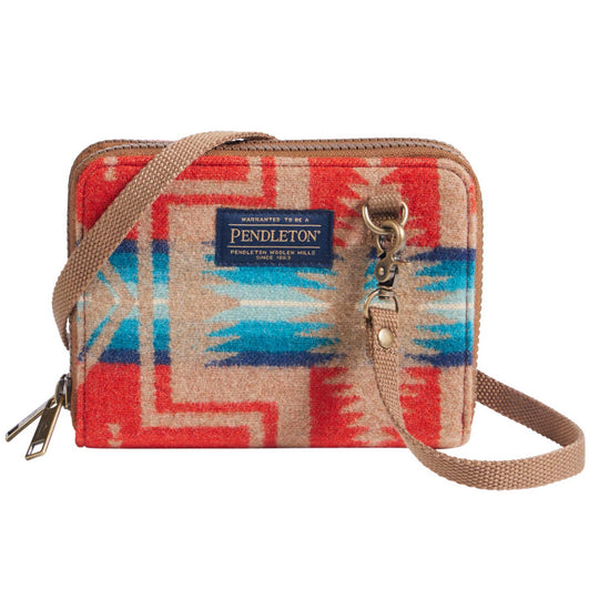 Pendleton Harding Chili Red Crossbody Organizer