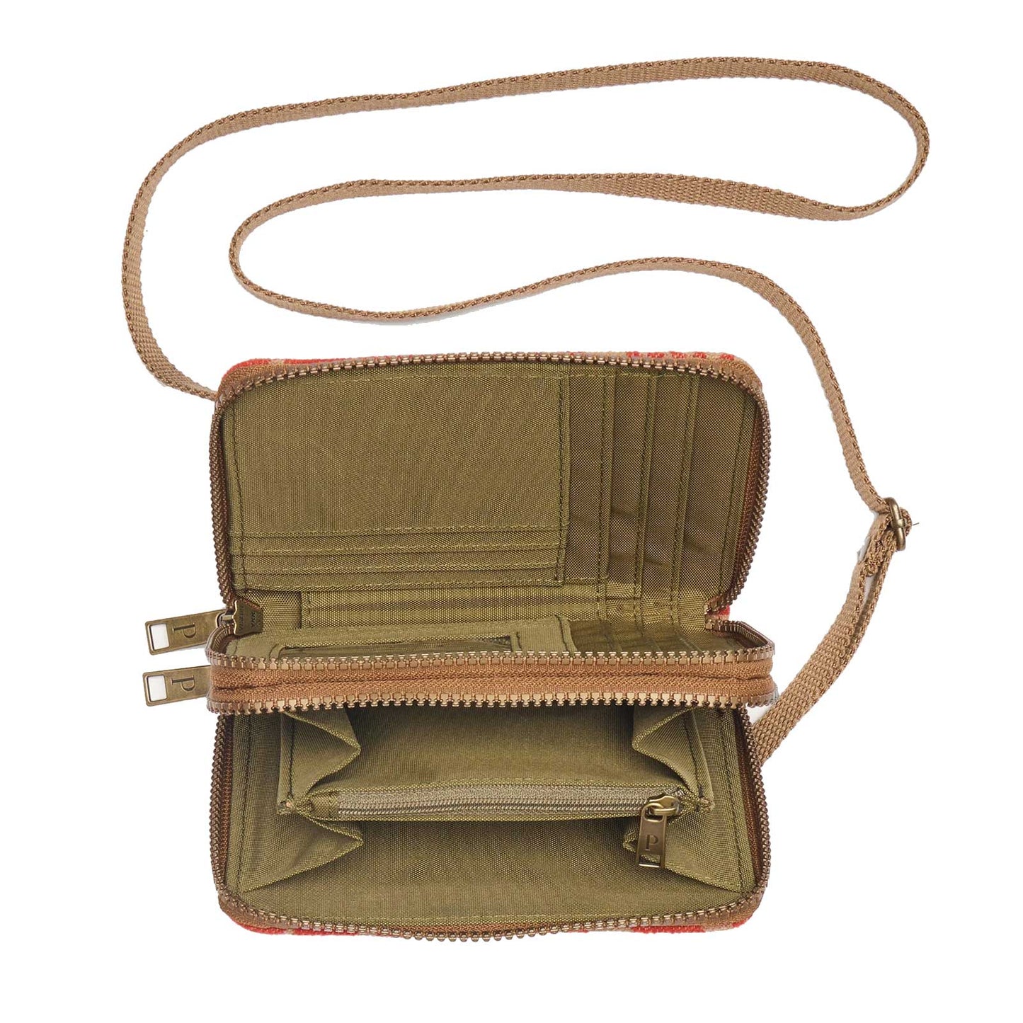 Pendleton Harding Turquoise Crossbody Organizer