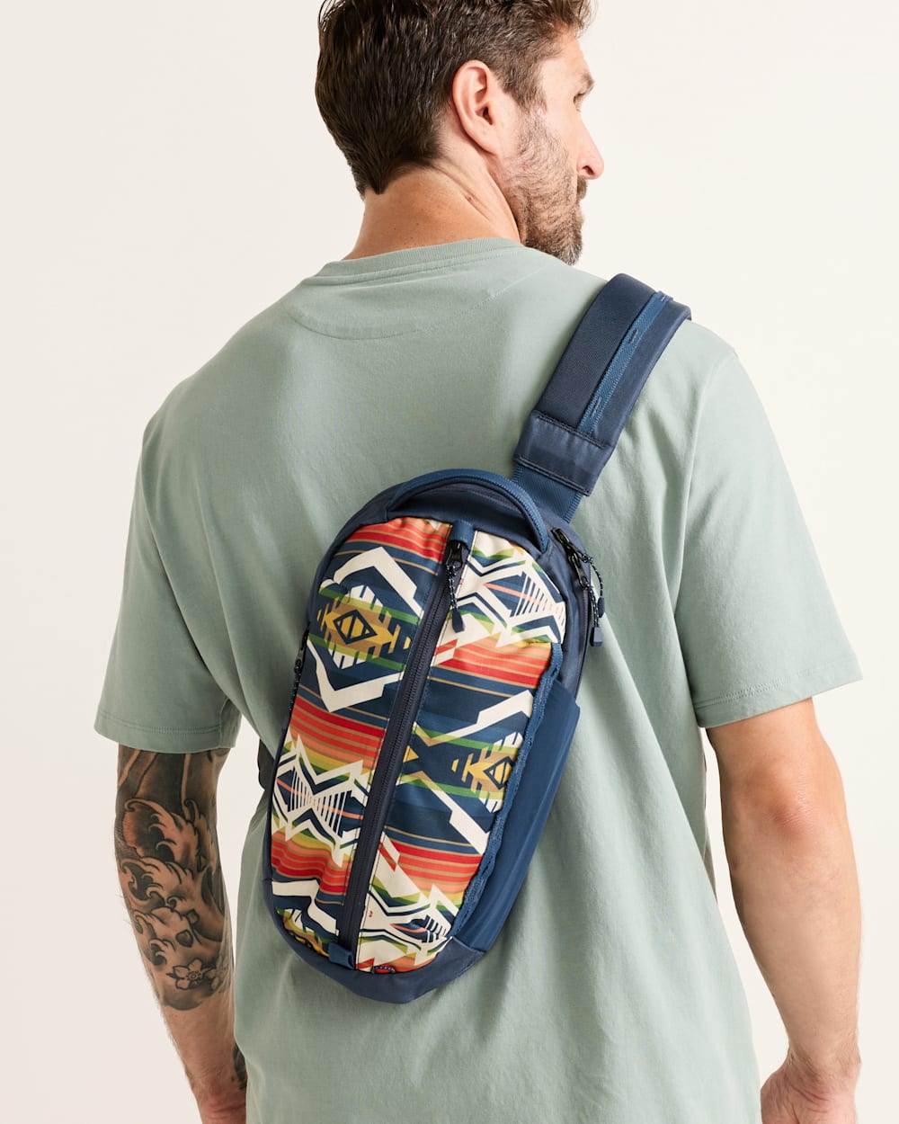 Pendleton Explorer Collection Creekside Navy Sling Backpack