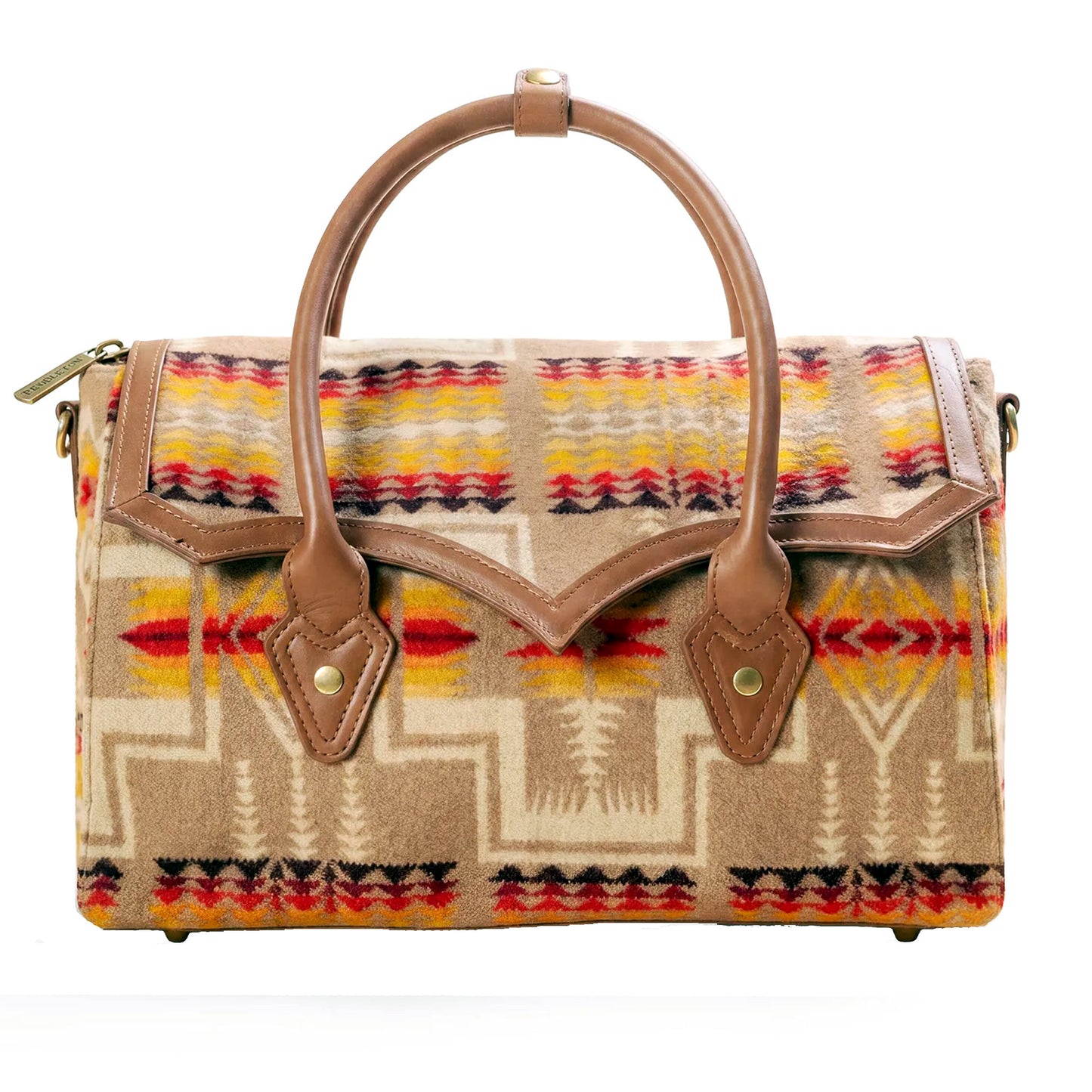 Pendleton Look West Harding Tan Handbag