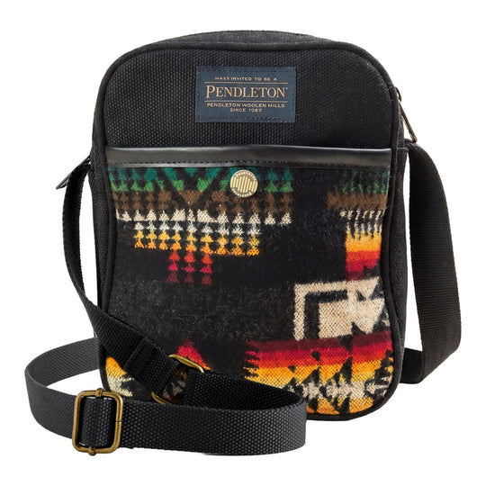 Pendleton Traditions Crossbody- Chief Joseph Black
