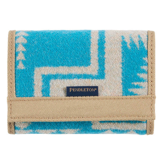 Pendleton Harding Trifold Wallet Turquoise