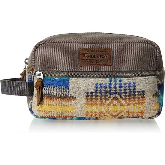 Load image into Gallery viewer, Pendleton Carryall Pouch, Chief Joseph Blue
