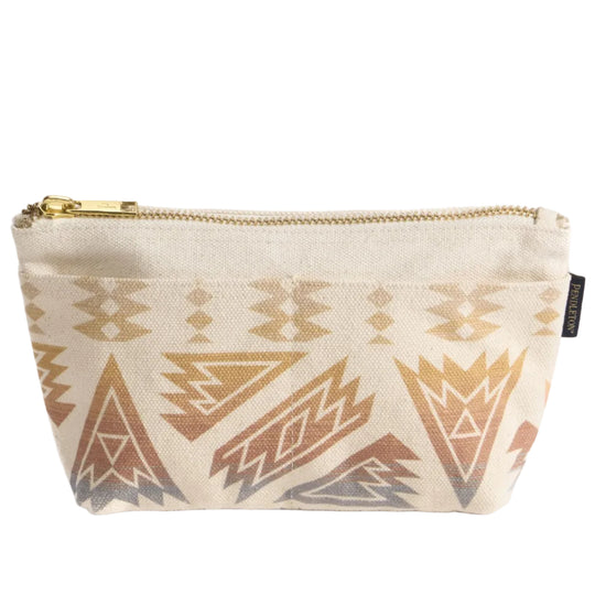 Pendleton Astoria Canvas Zip Pouch-Ponderosa Ivy