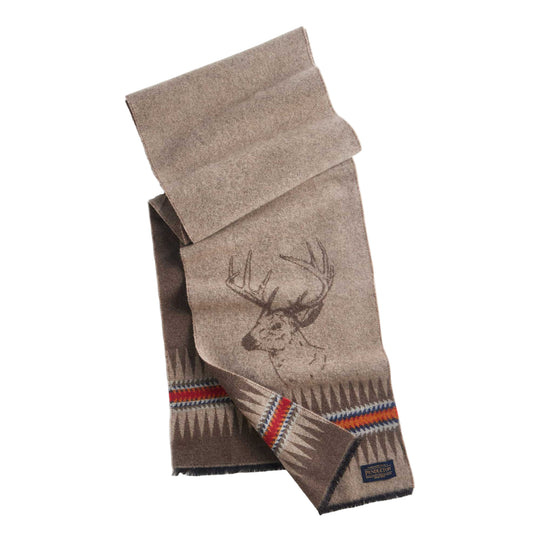 Pendleton Jacquard Scarf -Sawtooth Buck