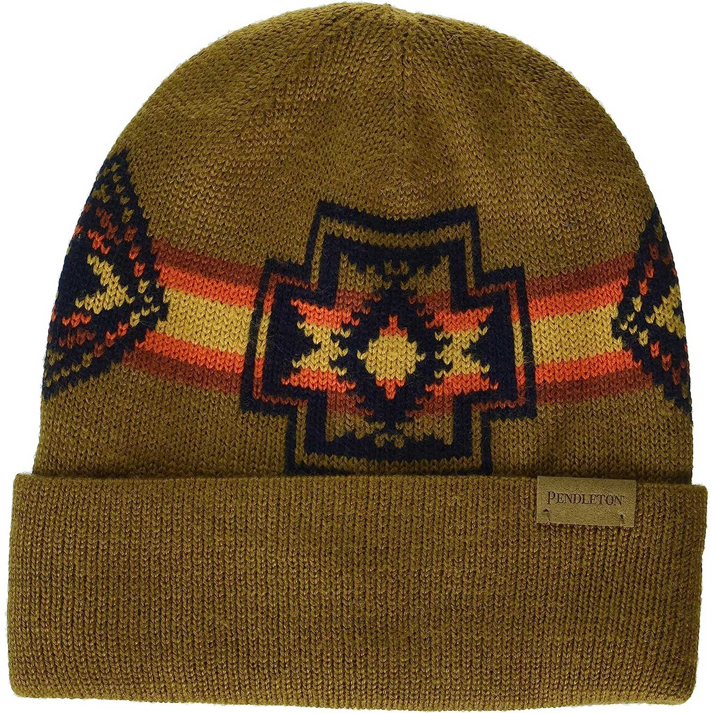 Load image into Gallery viewer, Pendleton Knit Beanie, Harding Tan
