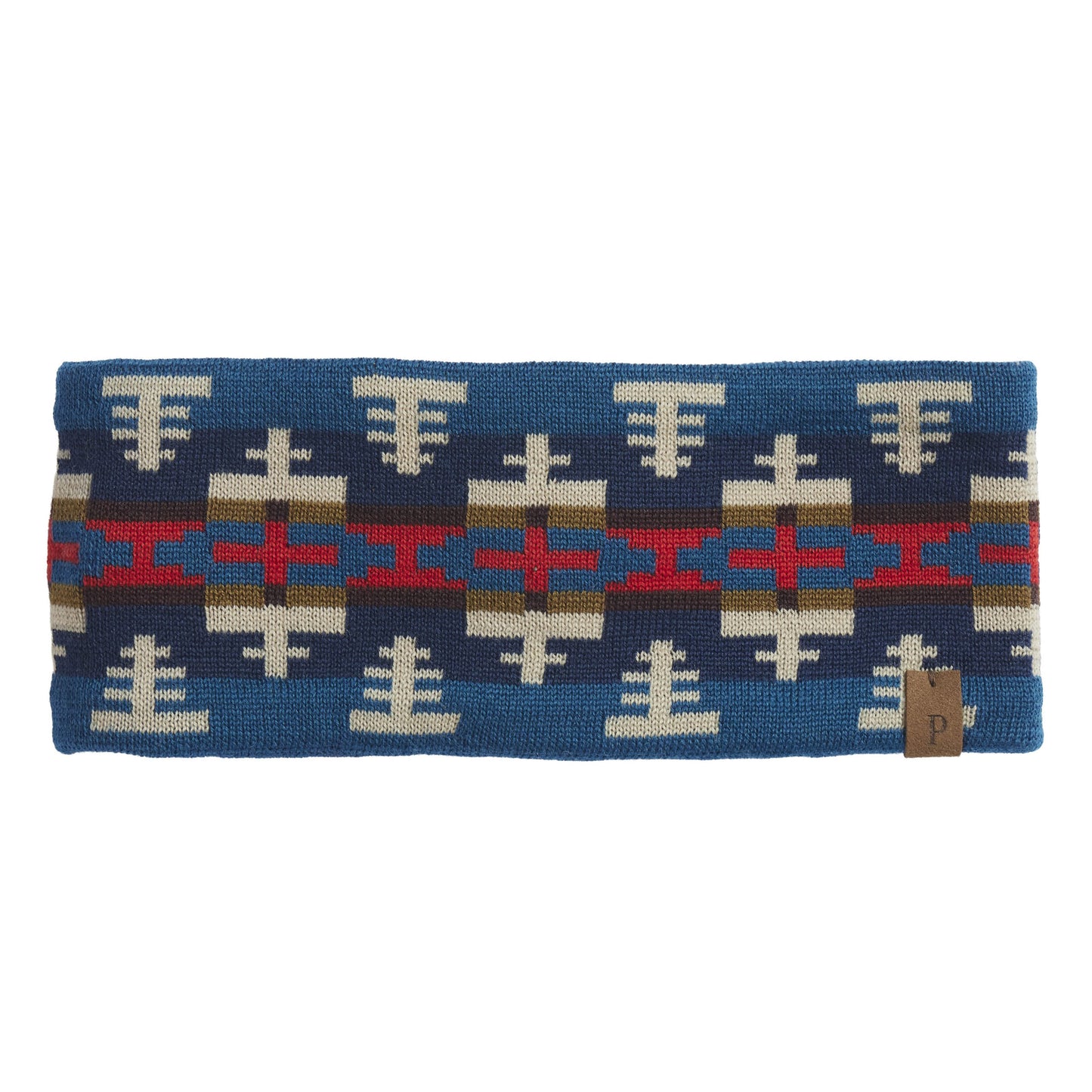 Pendleton Fleece Lined Headband -Shiprock Teal
