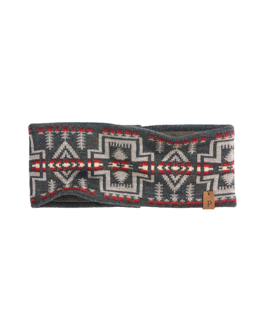 Pendleton Fleece Lined Headband -Harding Olive