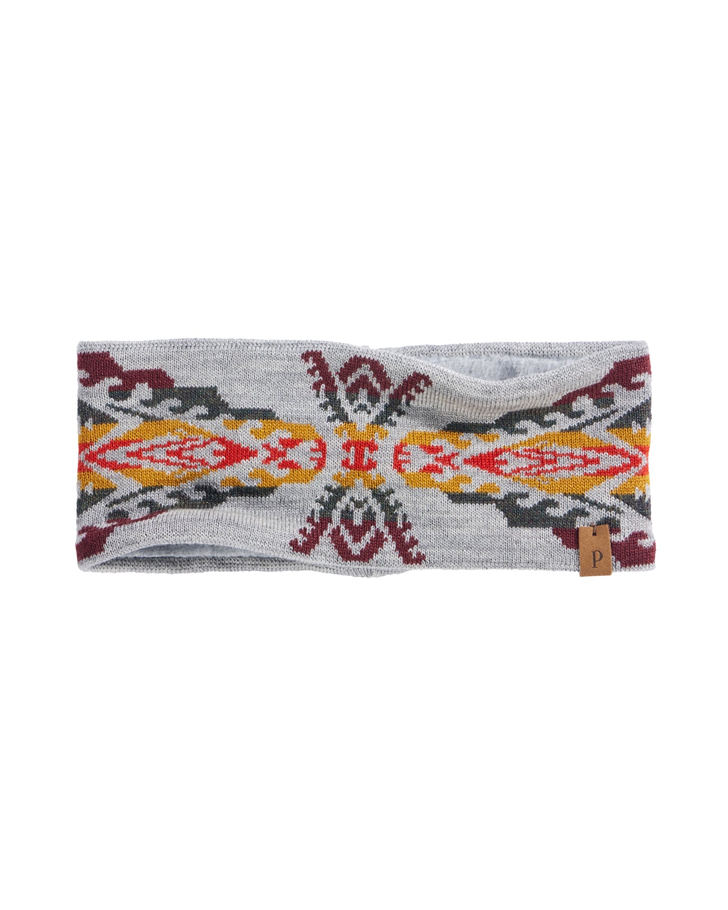 Pendleton Fleece Lined Headband -Autumn Birch Grey