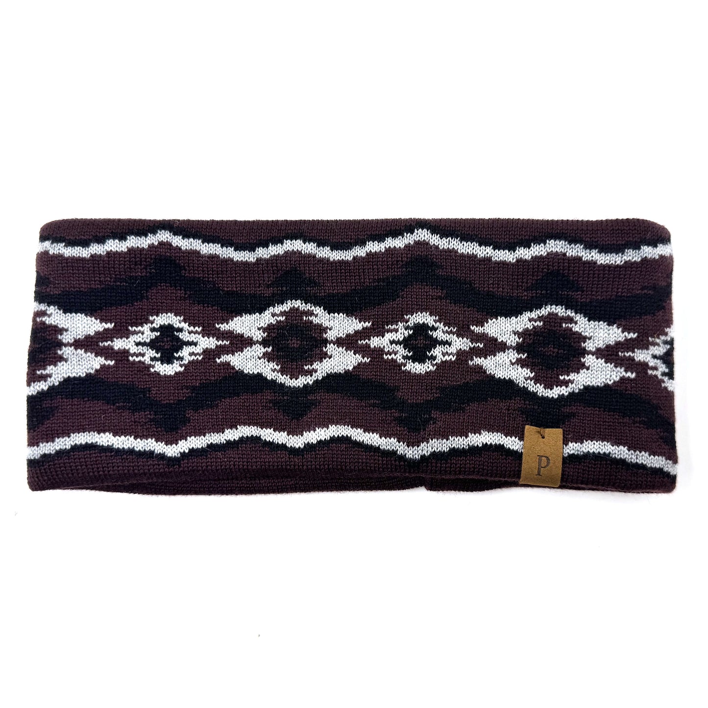 Pendleton Fleece Lined Headband -Crown Point Red