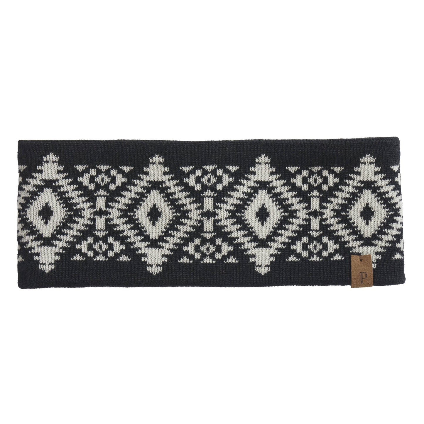 Pendleton Fleece Lined Headband -Los Ojos Black