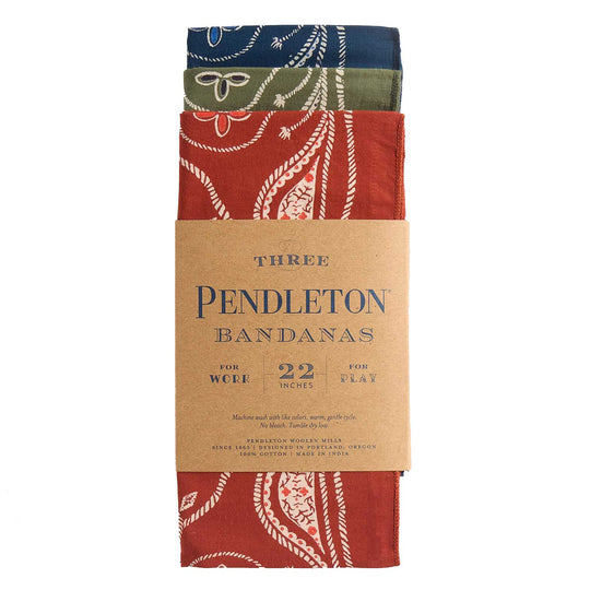 Pendleton Western Three Pack Bandana