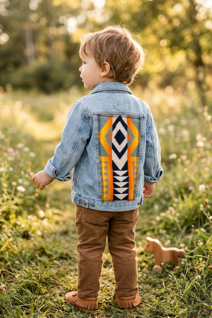 Toddlers Fire Legend Denim Jacket