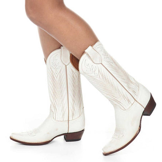 Old Gringo Women's Emmer Boots - Beige/White