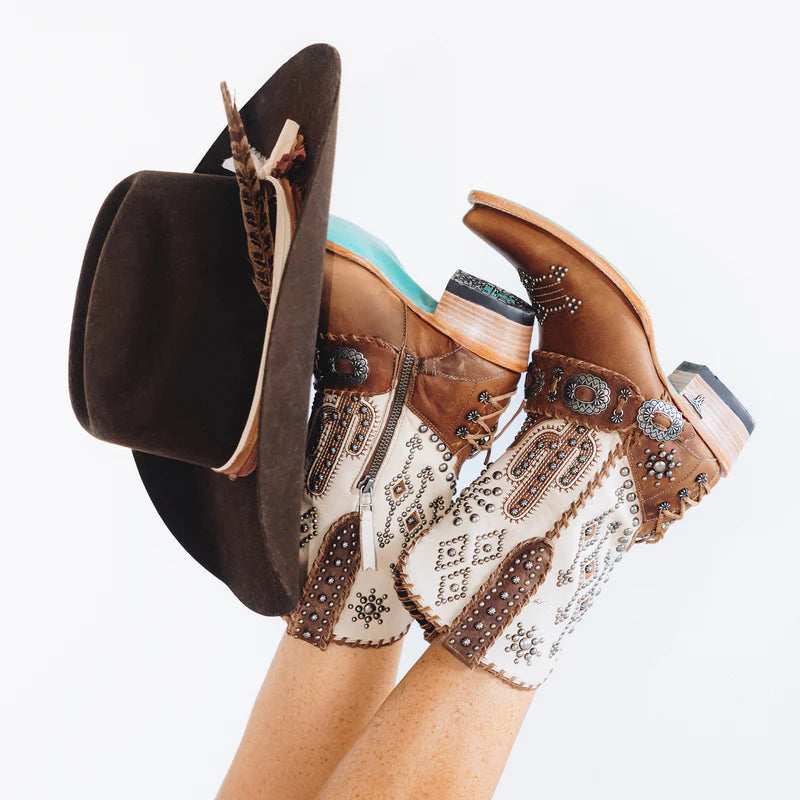 Secret Journey Midi - Desert Clay by Lane Boots