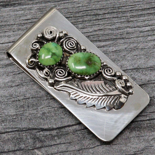 Turquoise Money Clip by Jan Mariano