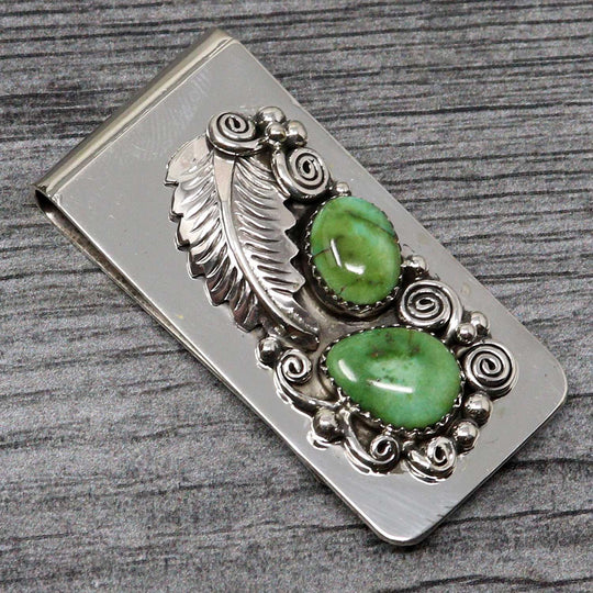 Turquoise Money Clip by Jan Mariano