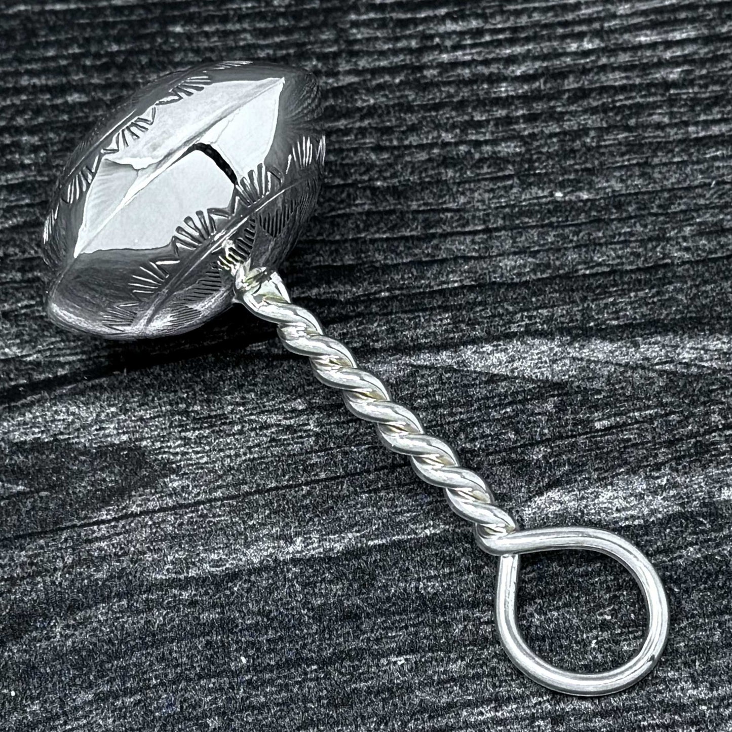 Silver Bee Rattle Sterling Silver Baby Rattle By Bertha Begay – Indian Traders (L7 ...
