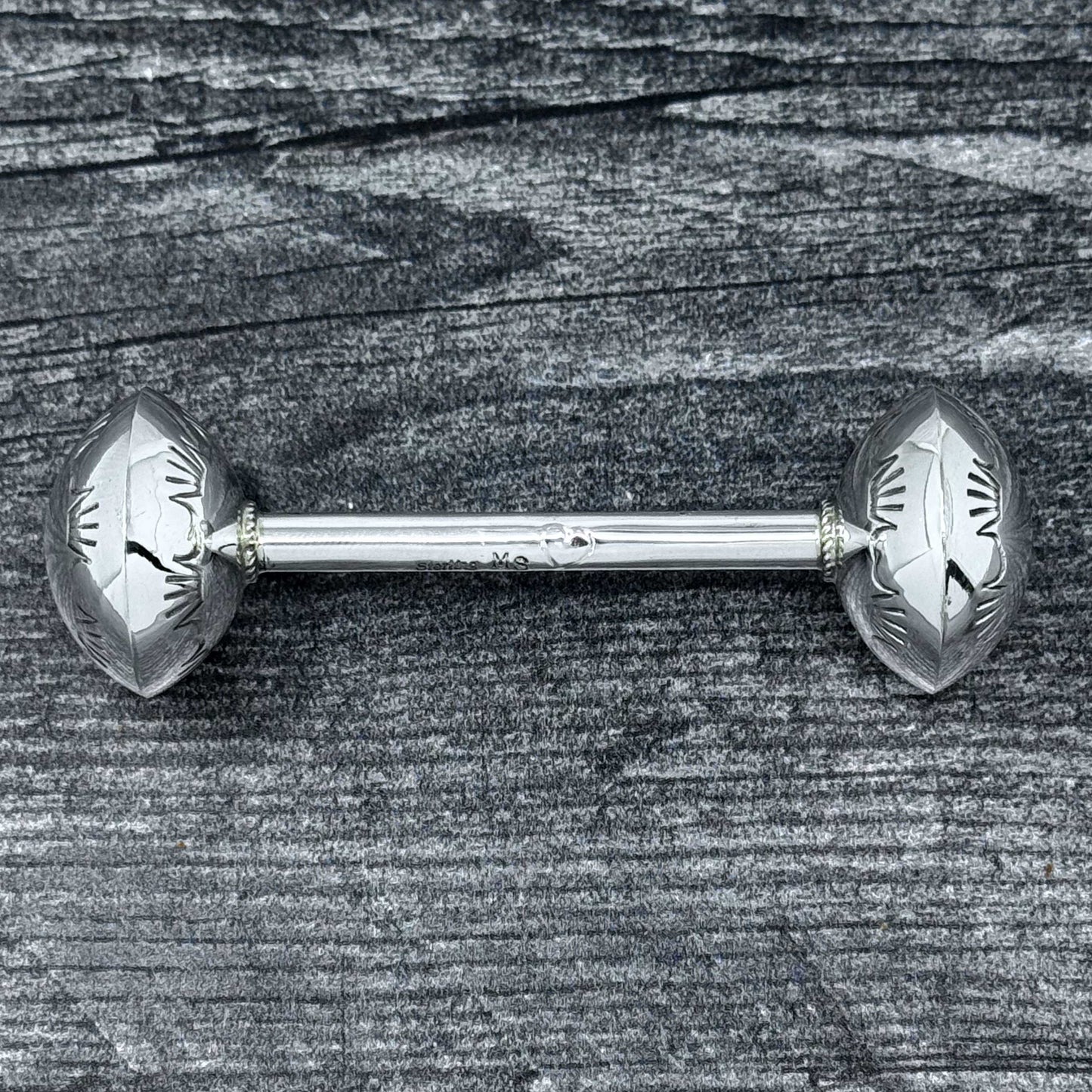 Sterling Silver Baby Rattle By Monica Smith