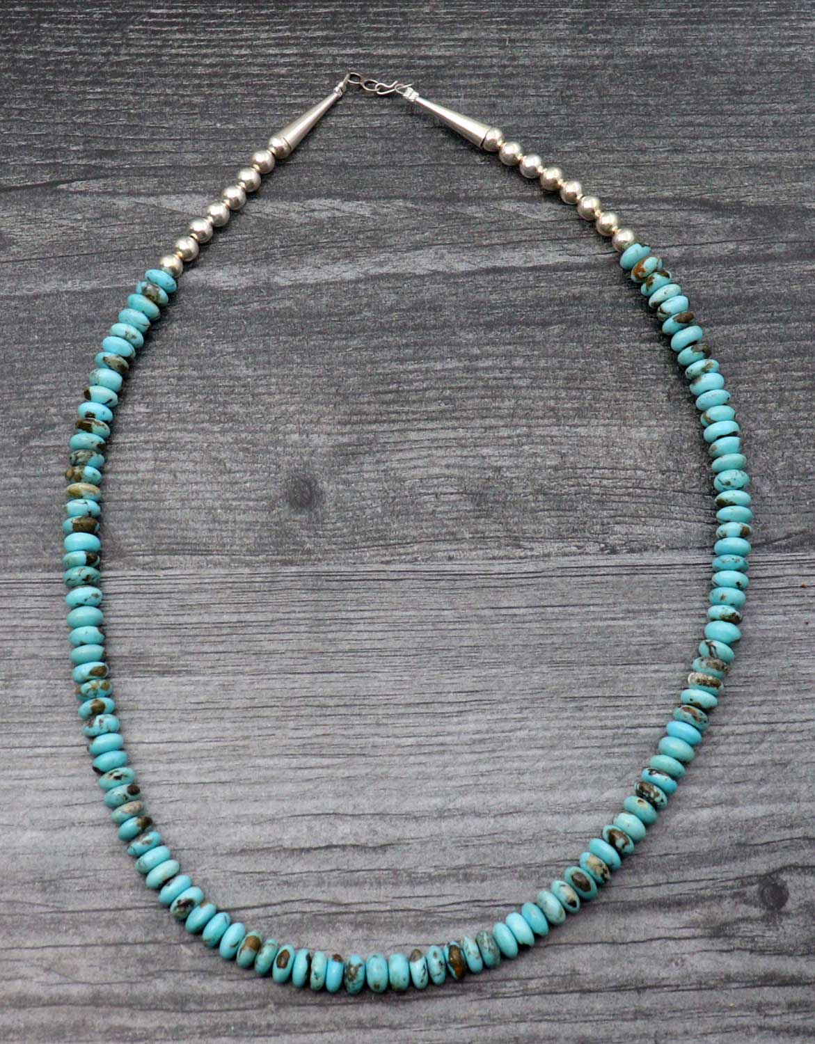 21" Turquoise Beads Necklace
