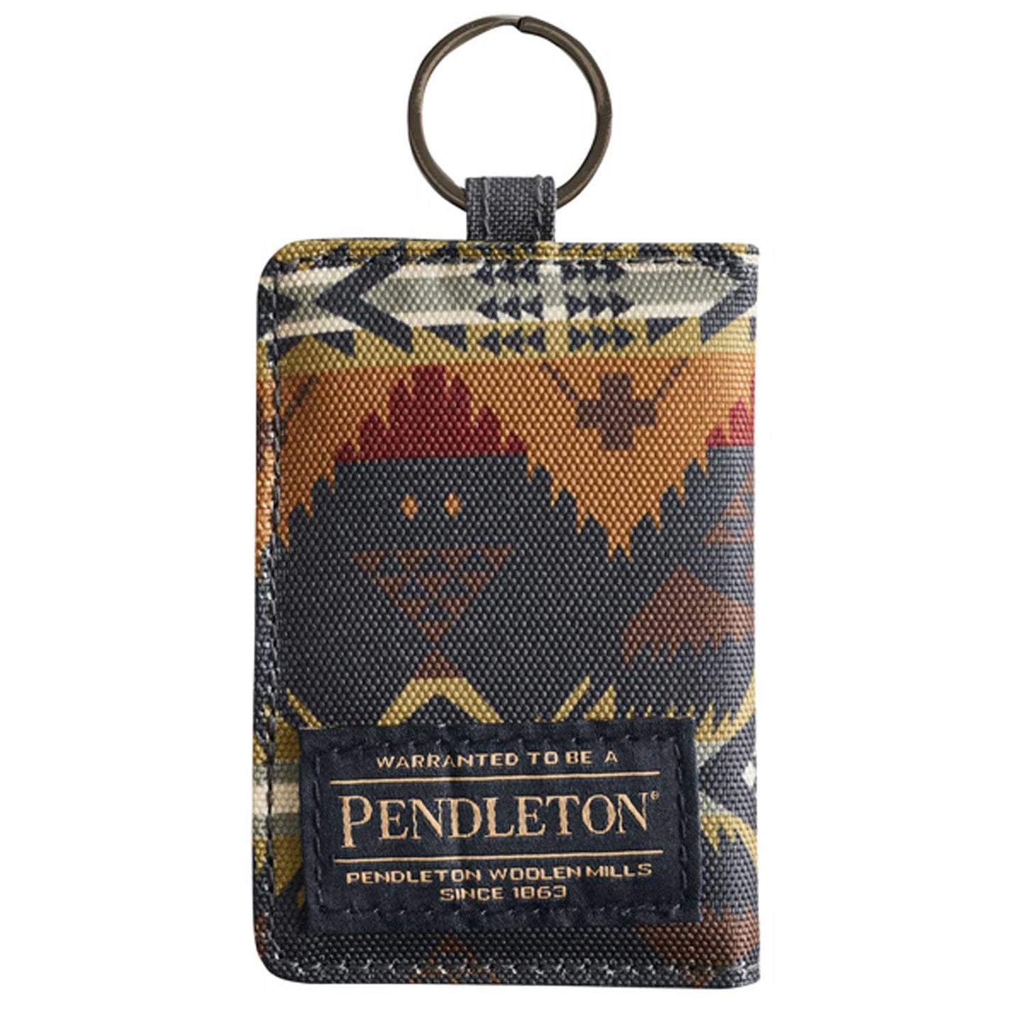 Pendleton Nehalem Grey Key Ring Wallet