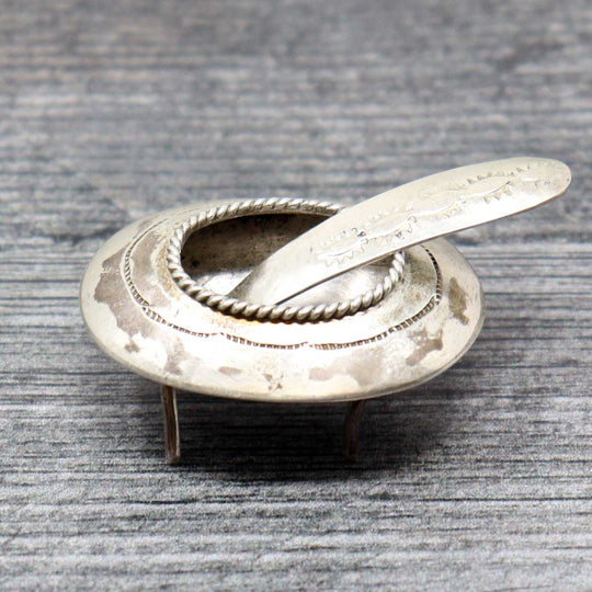 Miniature Navajo Sugar Bowl & Spoon Set