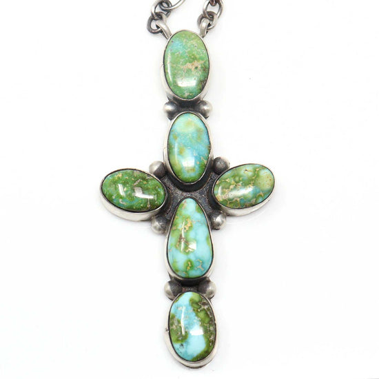 Sonoran Gold Turquoise Pendant by Timothy Yazzie