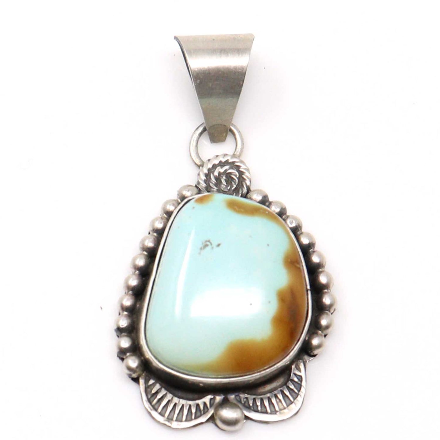 Royston Turquoise Pendant by Tia Long