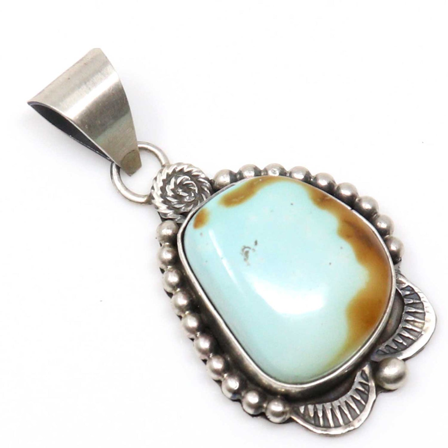 Royston Turquoise Pendant by Tia Long