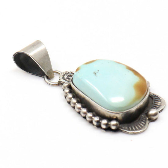 Royston Turquoise Pendant by Tia Long