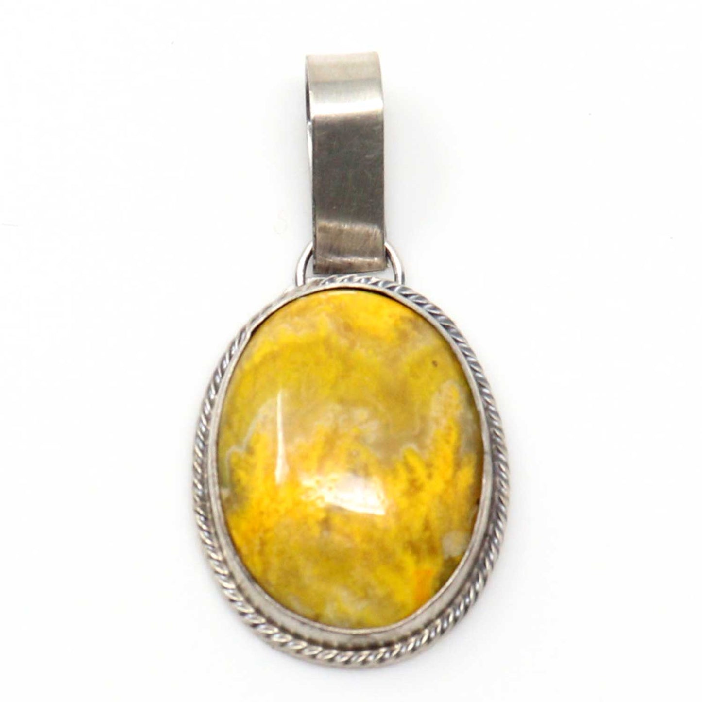 Bumble Bee Jasper Pendant by Sheryl Martinez