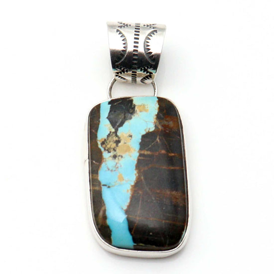 Load image into Gallery viewer, Royston Ribbon Turquoise Pendant by Platero
