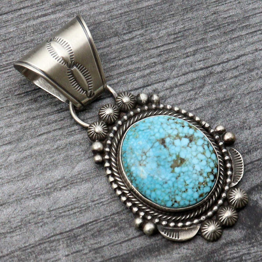 Birdseye Kingman Pendant by Tom Lewis