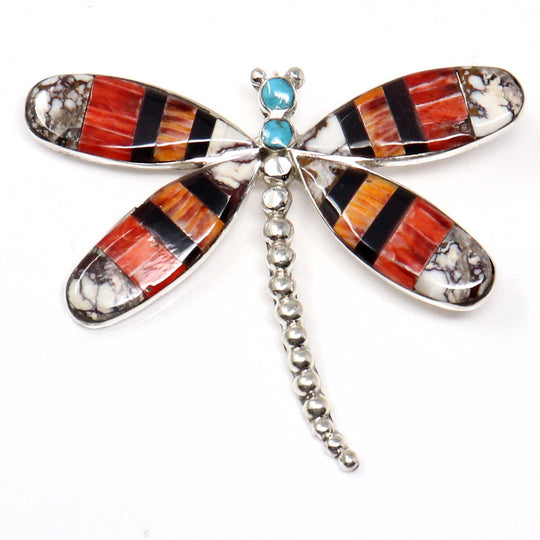 Dragon Fly Pin-Pendant Combination by Ahiyite