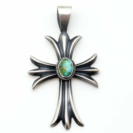 Cast Sterling Silver Cross By Bitsui