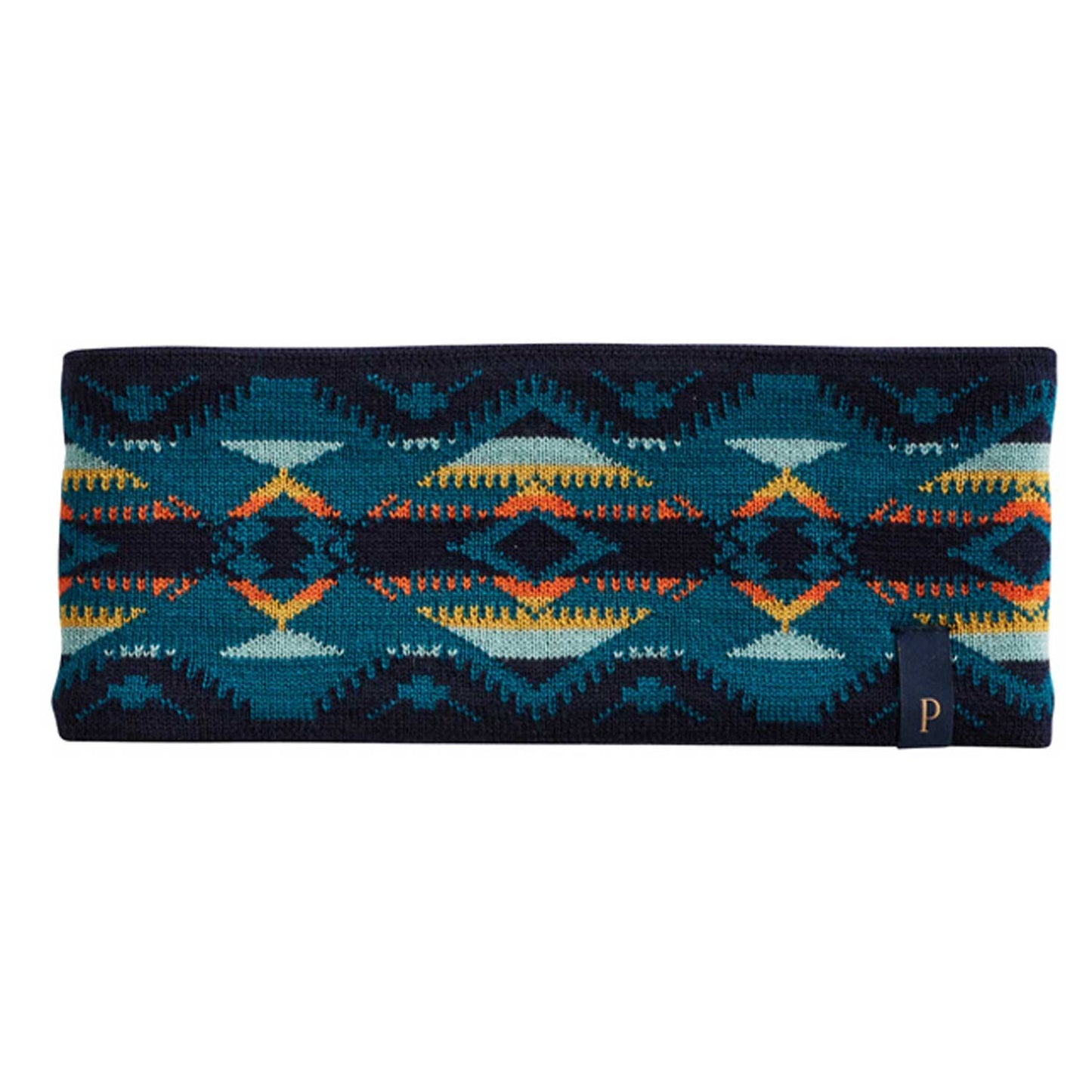 Pendleton Fleece Lined Headband -Nehalem Aqua