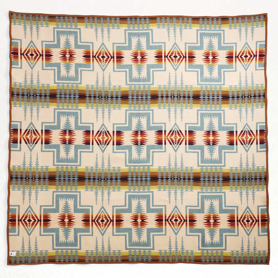 Load image into Gallery viewer, Pendleton Unnapped Shale Harding Blanket-King
