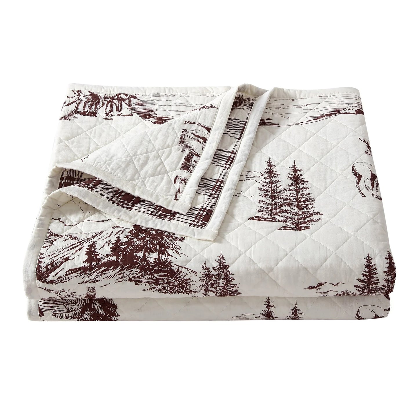 White Pine Reversible Quilt Set