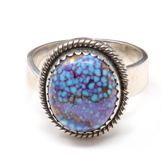 Purple Mohave Adjustable Ring