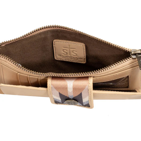 STS Ranchwear Basic Bliss Buckskin Haley Bifold Wristlet