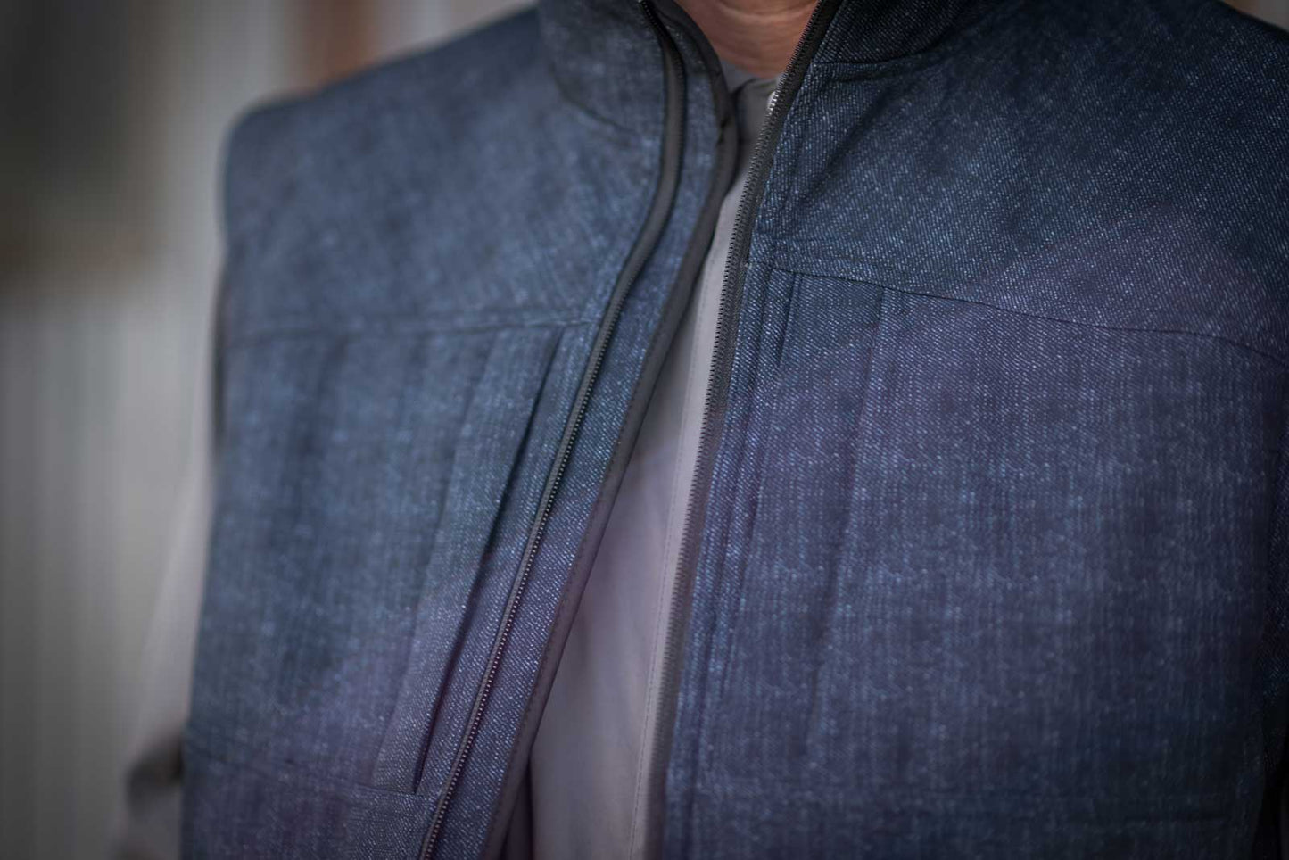 Men's Weston Denim Vest by STS Ranchwear