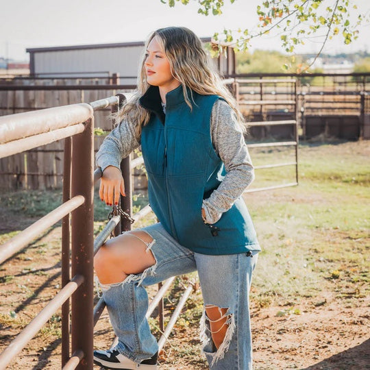 STS Ranchwear's Women's Weston Vest - Teal