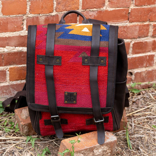 Crimson Sun Knapsack by STS