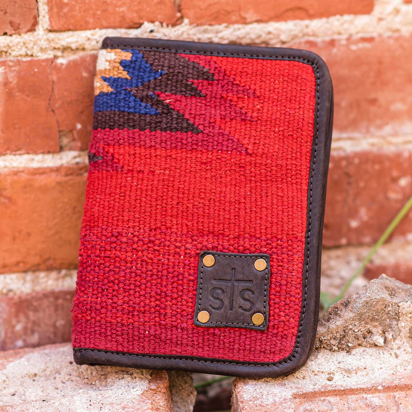 Load image into Gallery viewer, Crimson Sun Magnetic Wallet by STS
