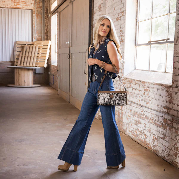 STS Ranchwear Cowhide Bailey Bag