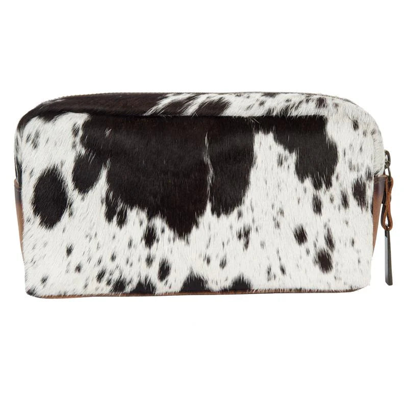 Cowhide Bebe Cosmetic Case By STS Ranchwear