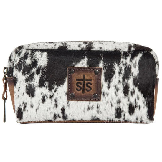 Cowhide Bebe Cosmetic Case By STS Ranchwear