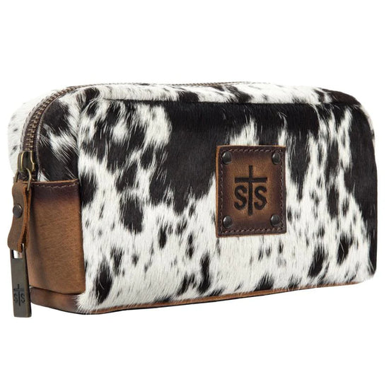 Cowhide Bebe Cosmetic Case By STS Ranchwear