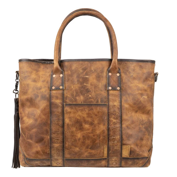 Guadalupe Cowhide All-In Tote Bag by STS Ranchwear